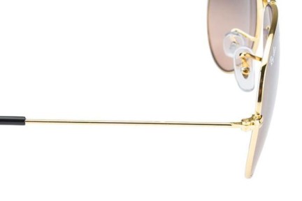 Okulary przeciwsłoneczne Ray-Ban Aviator Gradient RB3025 001/3E Pilotki (Aviator) Złote