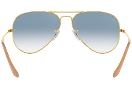 Sunčane naočale Ray-Ban Aviator Gradient RB3025 001/3F Pilotski Zlatni