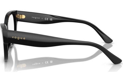 Очила Vogue Eyewear VO5604 W44 Око на котка Черна