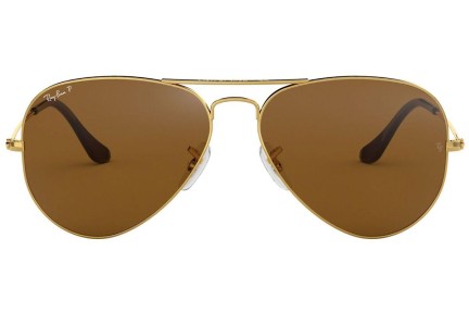 Ochelari de soare Ray-Ban Aviator Classic RB3025 001/57 Polarized Pilot Aurii