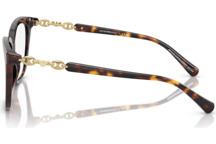 Okulary korekcyjne Emporio Armani EA3248 5026 Kwadratowe Havana