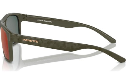 Okulary przeciwsłoneczne Arnette AN4341 28546Q Kwadratowe Zielone
