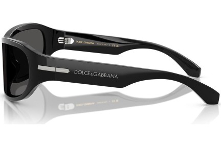 Okulary przeciwsłoneczne Dolce & Gabbana DG4486 501/87 Prostokątne Czarne