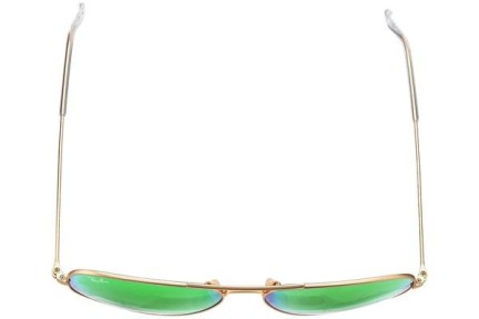 Ochelari de soare Ray-Ban Aviator Flash Lenses RB3025 112/19 Pilot Aurii