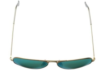 Okulary przeciwsłoneczne Ray-Ban Aviator Flash Lenses RB3025 112/P9 Polarized Pilotki (Aviator) Złote