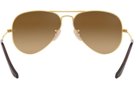 Sunglasses Ray-Ban Aviator Gradient RB3025 001/M2 Polarized Pilotki (Aviator) Złote
