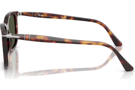 Okulary przeciwsłoneczne Persol PO3357S 24/31 Kwadratowe Havana