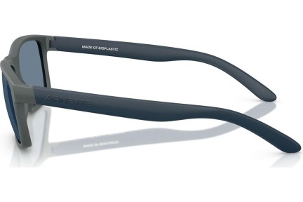 Okulary przeciwsłoneczne Arnette Slickster AN4185 28412V Polarized Kwadratowe Szare