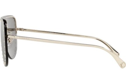 Okulary przeciwsłoneczne Versace VE2230B 12526G Pojedyncze | Shield Złote
