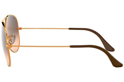 Okulary przeciwsłoneczne Ray-Ban Aviator Gradient RB3025 9001A5 Pilotki (Aviator) Złote