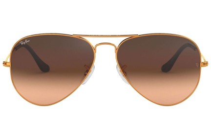 Okulary przeciwsłoneczne Ray-Ban Aviator Gradient RB3025 9001A5 Pilotki (Aviator) Złote