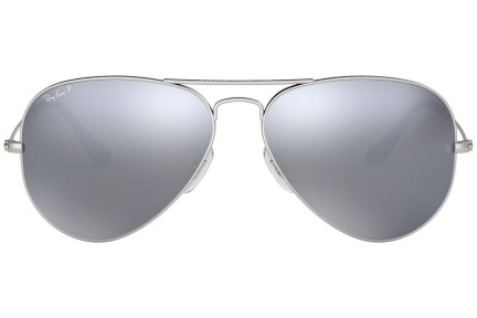 Napszemüvegek Ray-Ban Aviator RB3025 019/W3 Polarized Pilota Ezüst