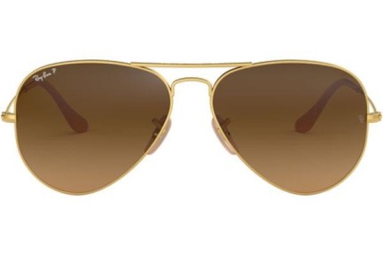 Ochelari de soare Ray-Ban Aviator RB3025 112/M2 Polarized Pilot Aurii