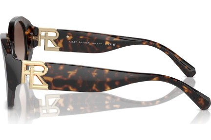 Okulary przeciwsłoneczne Ralph Lauren RL8220 500313 Kocie oczy Havana