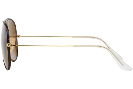 Okulary przeciwsłoneczne Ray-Ban Aviator Full Color RB3025JM 001 Pilotki (Aviator) Havana