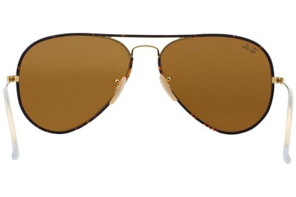 Okulary przeciwsłoneczne Ray-Ban Aviator Full Color RB3025JM 001 Pilotki (Aviator) Havana