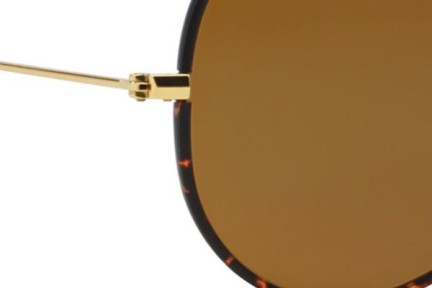 Okulary przeciwsłoneczne Ray-Ban Aviator Full Color RB3025JM 001 Pilotki (Aviator) Havana