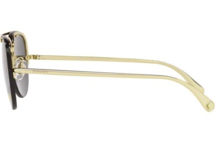 Okulary przeciwsłoneczne Versace VE2231 100287 Pilotki (Aviator) Złote