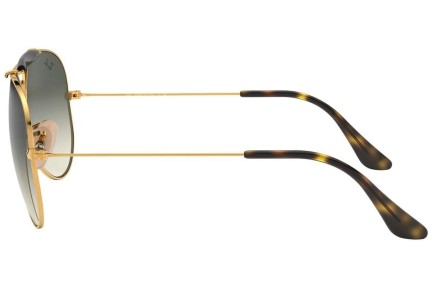 Okulary przeciwsłoneczne Ray-Ban Outdoorsman II Havana Collection RB3029 181/71 Pilotki (Aviator) Złote