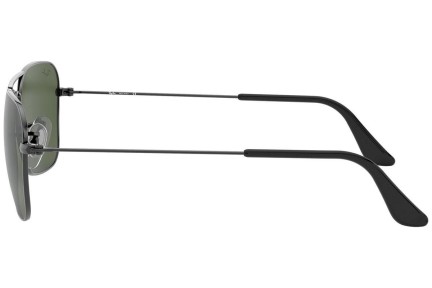 Okulary przeciwsłoneczne Ray-Ban Caravan RB3136 004 Pilotki (Aviator) Srebrne