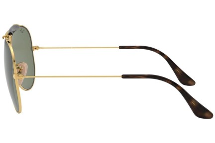 Okulary przeciwsłoneczne Ray-Ban Shooter Havana Collection RB3138 181 Pilotki (Aviator) Złote