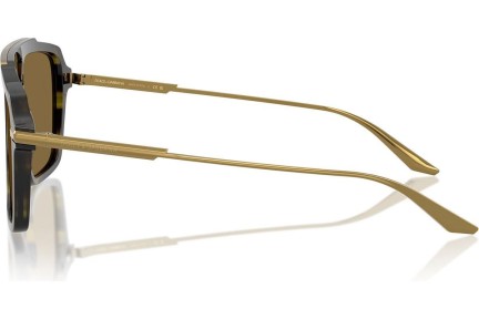Okulary przeciwsłoneczne Dolce & Gabbana DG4477 3447S7 Kwadratowe Zielone