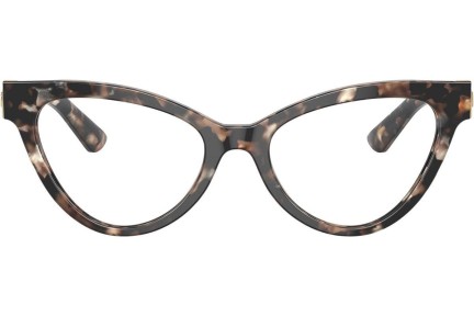 Okulary korekcyjne Dolce & Gabbana DG3394 3438 Kocie oczy Havana