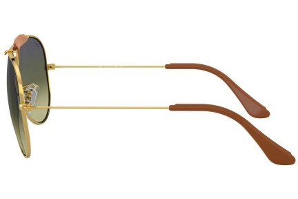 Okulary przeciwsłoneczne Ray-Ban Aviator Craft RB3422Q 001/M9 Polarized Pilotki (Aviator) Złote