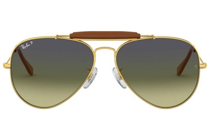 Okulary przeciwsłoneczne Ray-Ban Aviator Craft RB3422Q 001/M9 Polarized Pilotki (Aviator) Złote