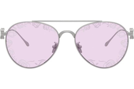 Слънчеви очила Giorgio Armani AR6167 3045Z9 Пилотни Сребърна