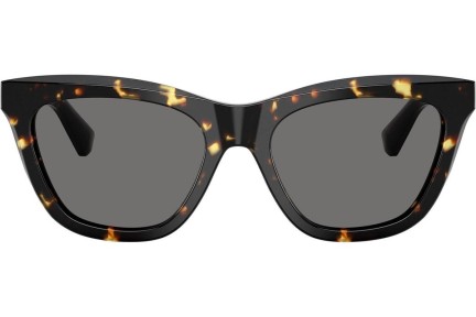 Okulary przeciwsłoneczne Burberry BE4435 410681 Polarized Kwadratowe Havana