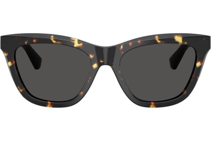 Okulary przeciwsłoneczne Burberry BE4435 410687 Kwadratowe Havana