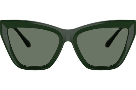 Okulary przeciwsłoneczne Michael Kors Dubai MK2211U 40063H Kocie oczy Zielone