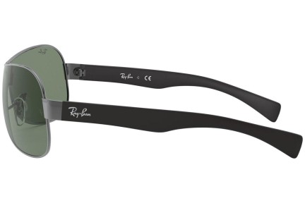 Okulary przeciwsłoneczne Ray-Ban RB3471 004/71 Pojedyncze | Shield Srebrne