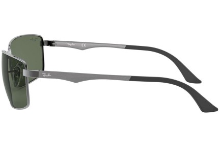Okulary przeciwsłoneczne Ray-Ban RB3498 004/71 Prostokątne Szare