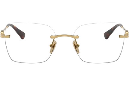 Okulary korekcyjne Vogue Eyewear VO4320B 280 Polarized Kwadratowe Złote