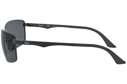 Слънчеви очила Ray-Ban RB3498 006/81 Polarized Правоъгълни Черна