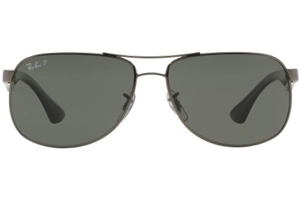 Okulary przeciwsłoneczne Ray-Ban RB3502 004/58 Polarized Pilotki (Aviator) Szare