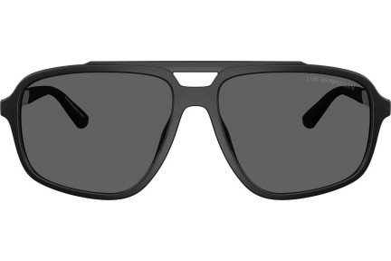 Слънчеви очила Emporio Armani EA4236U 5001T3 Polarized Квадратни Черна