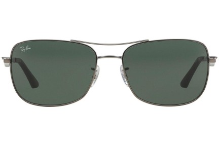 Okulary przeciwsłoneczne Ray-Ban RB3515 004/71 Pilotki (Aviator) Srebrne