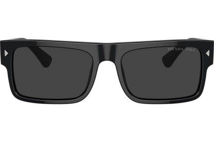 Слънчеви очила Prada PRA10S 16K08G Polarized Квадратни Черна