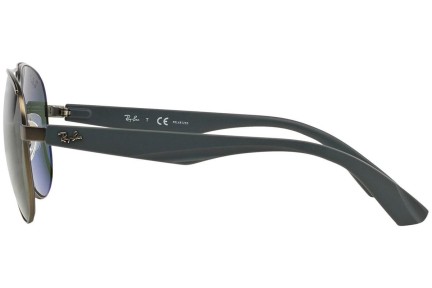 Okulary przeciwsłoneczne Ray-Ban RB3523 029/9A Polarized Pilotki (Aviator) Szare