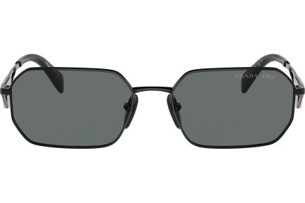 Слънчеви очила Prada PRA51S 1AB5Z1 Polarized Правоъгълни Черна