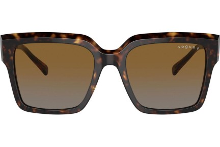 Aurinkolasit Vogue Eyewear VO5553S W656T5 Polarized Kulmikkaat Havana