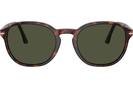 Okulary przeciwsłoneczne Persol PO3343S 24/31 Okrągłe Havana