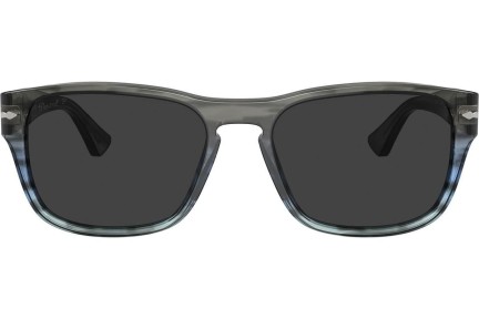 Okulary przeciwsłoneczne Persol PO3341S 120548 Polarized Kwadratowe Szare