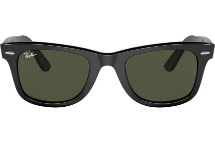 Okulary przeciwsłoneczne Ray-Ban Wayfarer RB2140F 135831 Kwadratowe Czarne