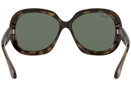 Okulary przeciwsłoneczne Ray-Ban Jackie Ohh II RB4098 710/71 Oversize Havana