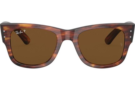 Слънчеви очила Ray-Ban RB0840SF 954/57 Polarized Квадратни Хавана