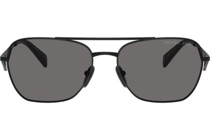 Слънчеви очила Prada PRA50S 1AB5Z1 Polarized Квадратни Черна